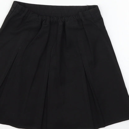 George Girls Black   Flare Skirt Size 5-6 Years