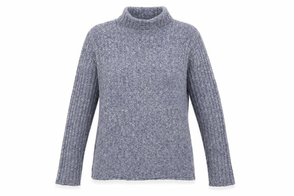 Womens UK Size 14 Pilot Blue Pullover Jumper