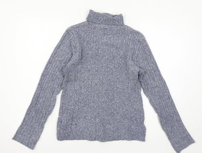 Womens UK Size 14 Pilot Blue Pullover Jumper