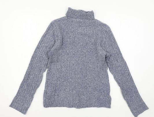 Womens UK Size 14 Pilot Blue Pullover Jumper