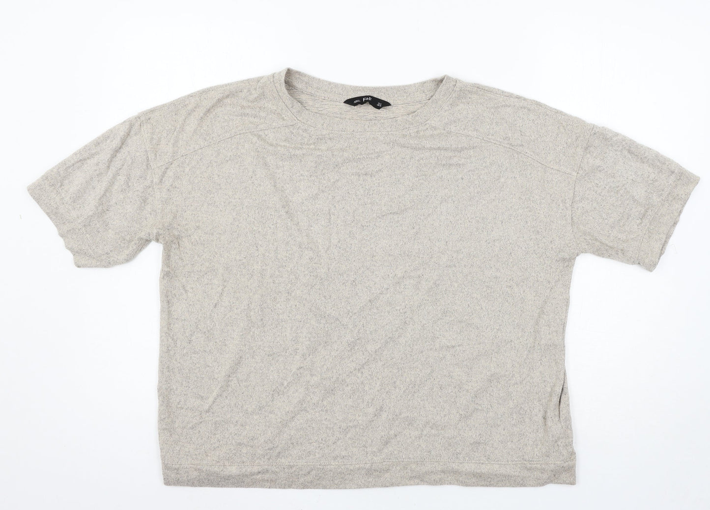 F&F Womens Brown  Knit Pullover Jumper Size 14