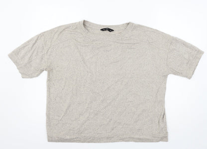 F&F Womens Brown  Knit Pullover Jumper Size 14