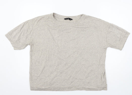 F&F Womens Brown  Knit Pullover Jumper Size 14