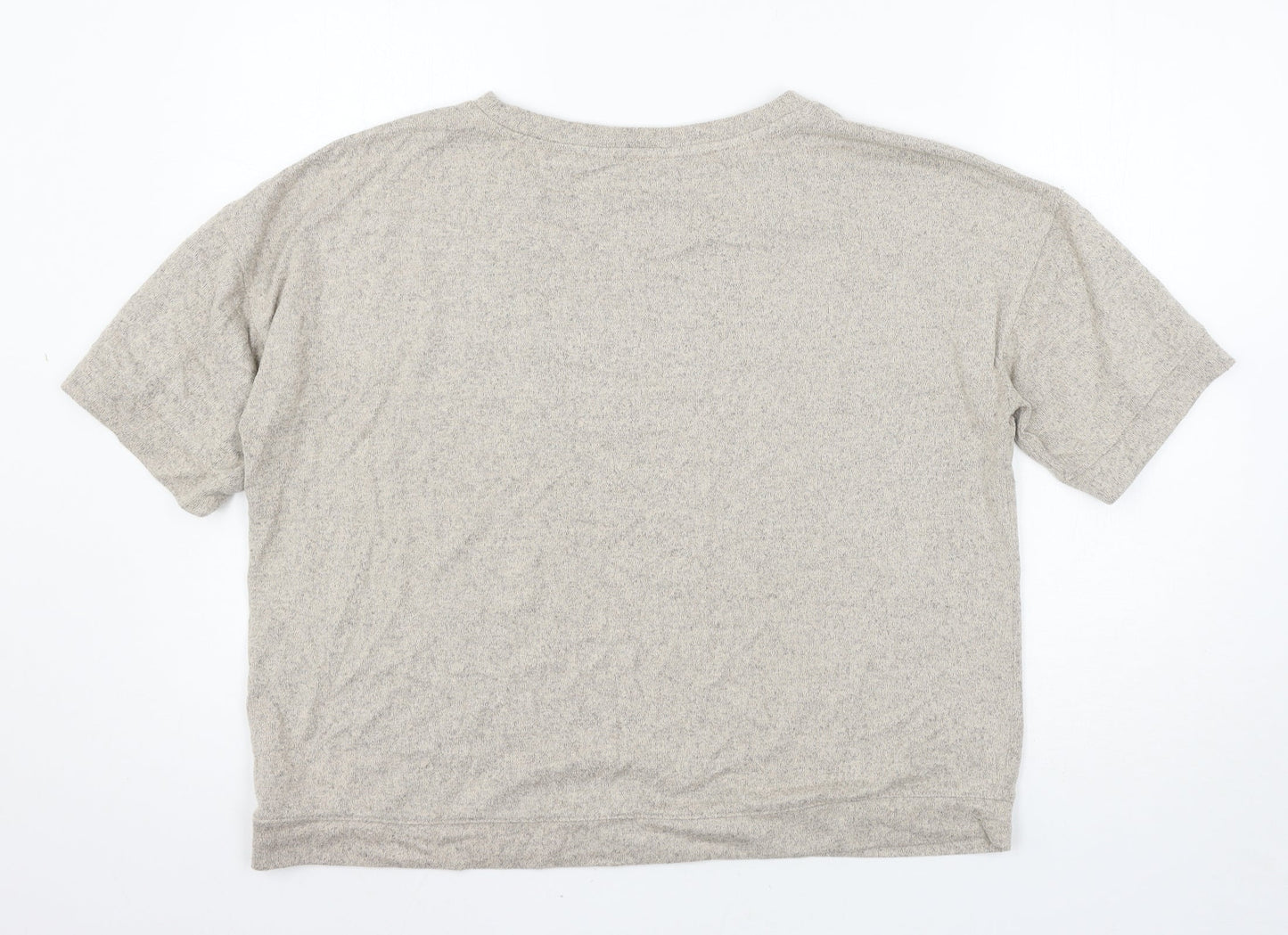 F&F Womens Brown  Knit Pullover Jumper Size 14