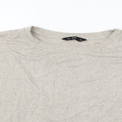 F&F Womens Brown  Knit Pullover Jumper Size 14