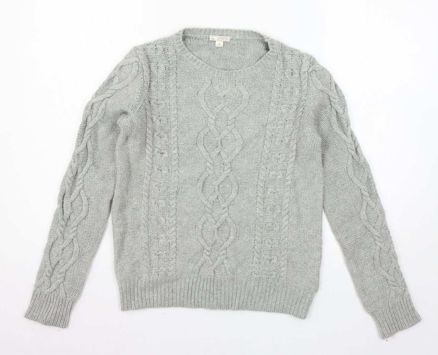 Gap Womens Grey  Knit Pullover Jumper Size S
