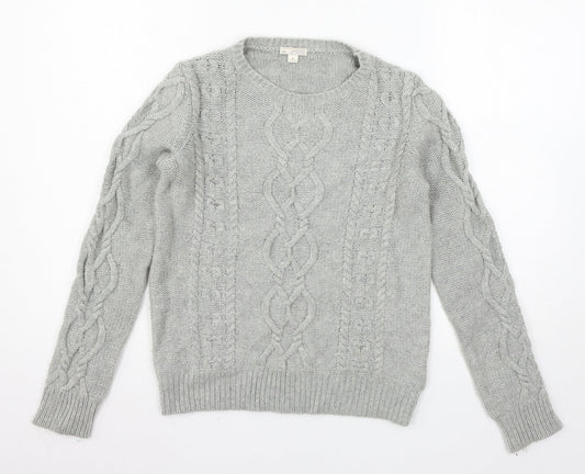 Gap Womens Grey  Knit Pullover Jumper Size S
