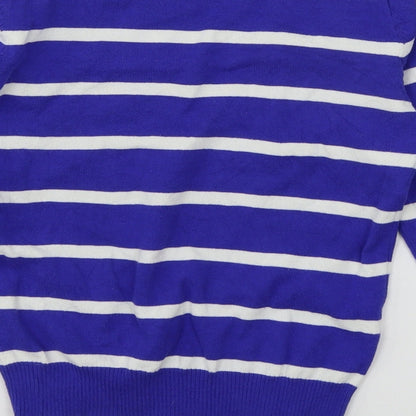 Atmopshere Womens Blue  Knit Pullover Jumper Size 12