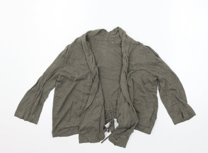 Womens UK Size 10 Marks and Spencer Green Cardigan Jumper
