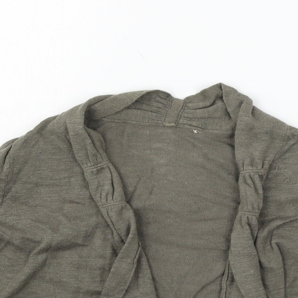 Womens UK Size 10 Marks and Spencer Green Cardigan Jumper
