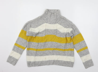 Womens UK Size M Matalan Multicoloured Pullover Jumper