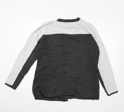 Belldini Womens Grey  Knit Cardigan Jumper Size XL