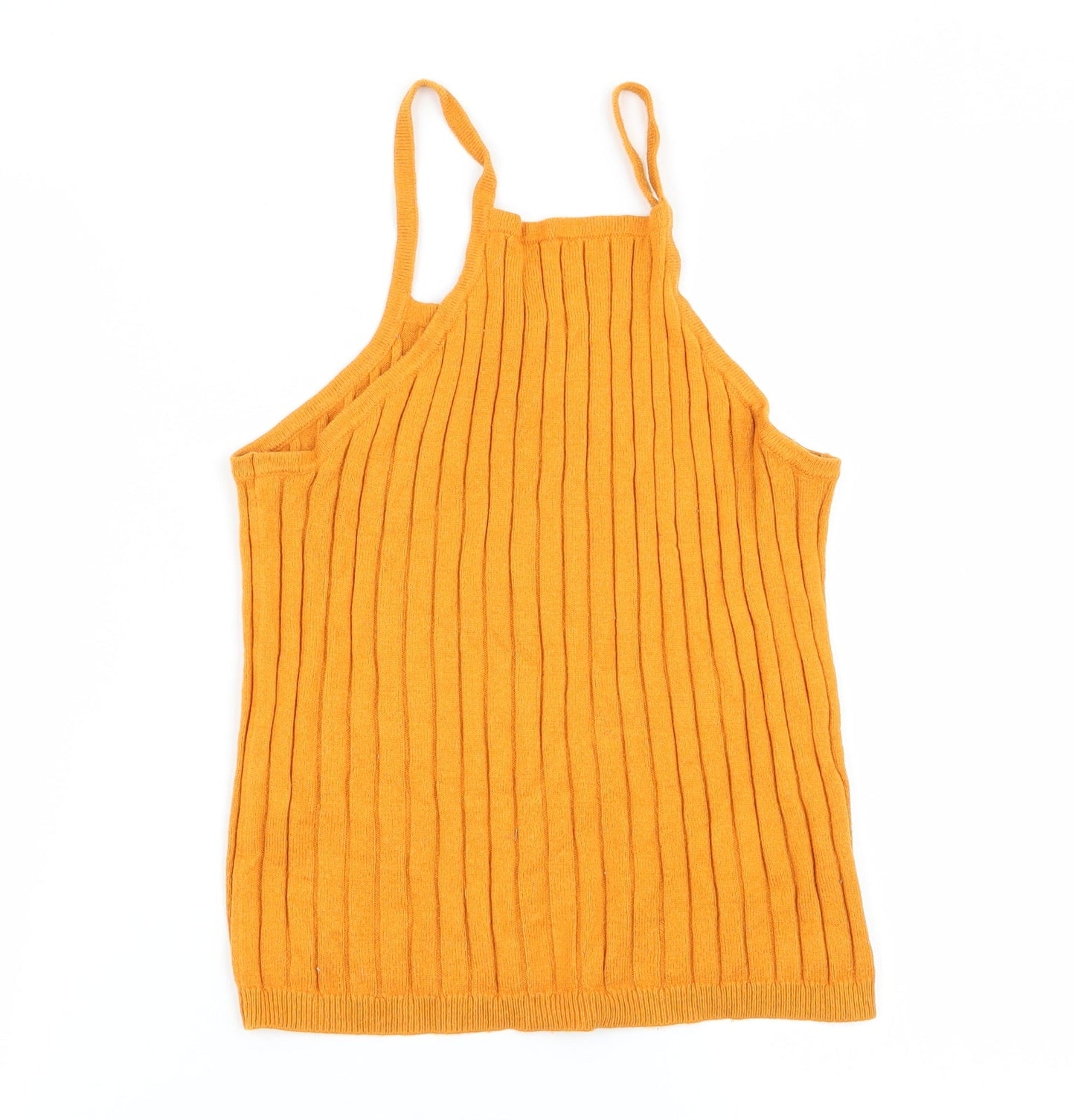 Primark Womens Yellow   Camisole Tank Size 8