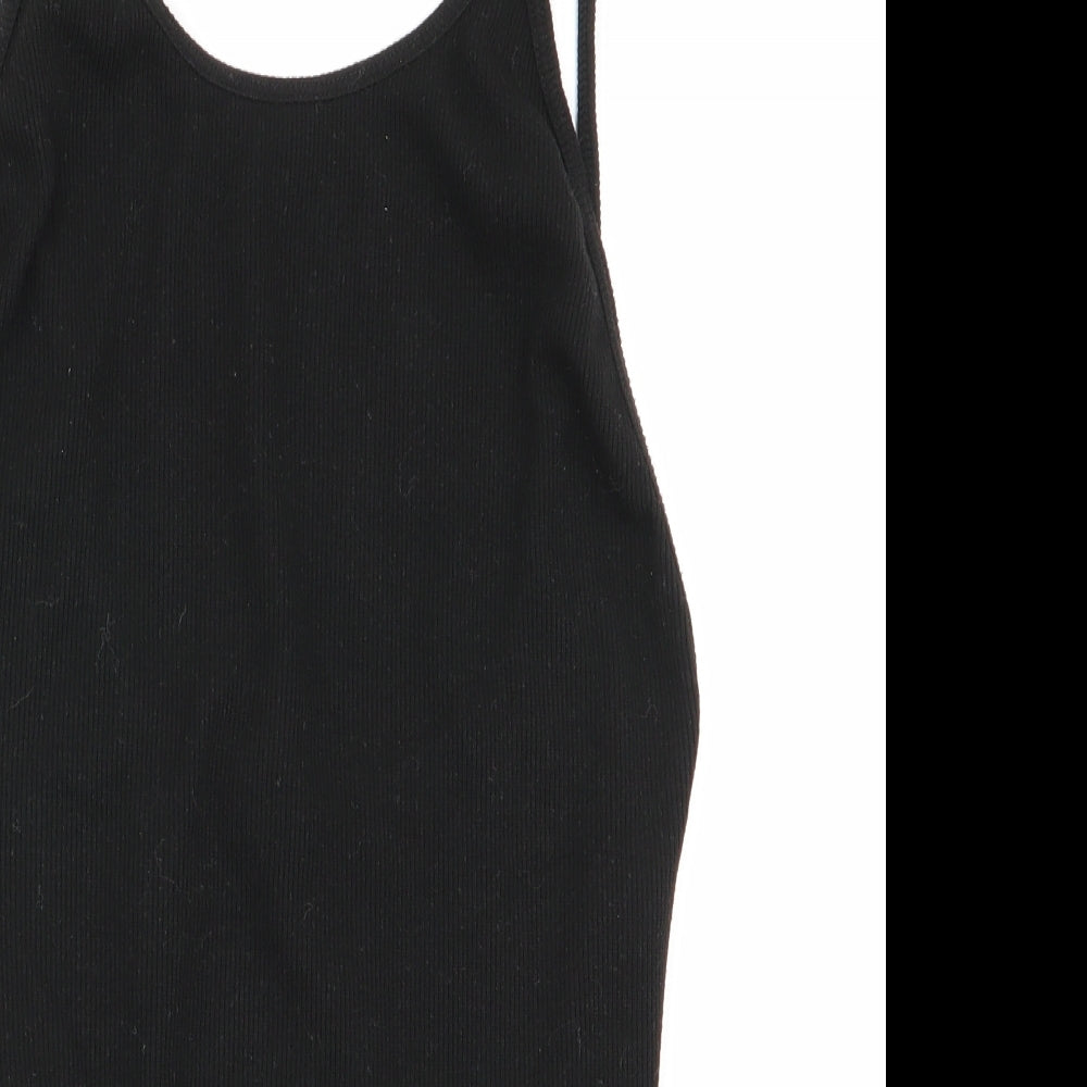 glassons Womens Black   Bodysuit One-Piece Size S