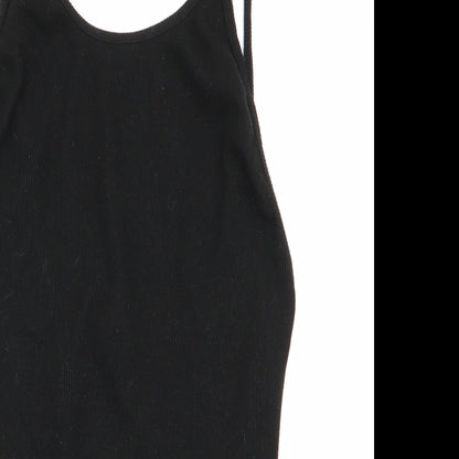 glassons Womens Black   Bodysuit One-Piece Size S