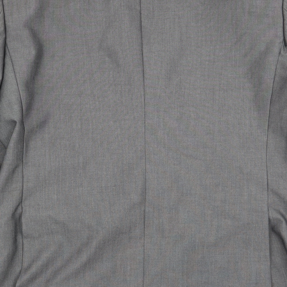 Burtons Menswear Mens Grey   Jacket Blazer Size 40