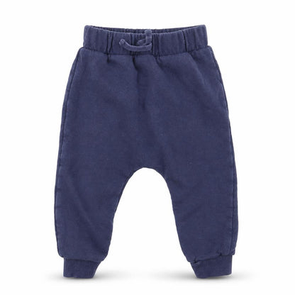 Front view of Asda George Baby Blue Jogger Trousers, size 12-18, Months