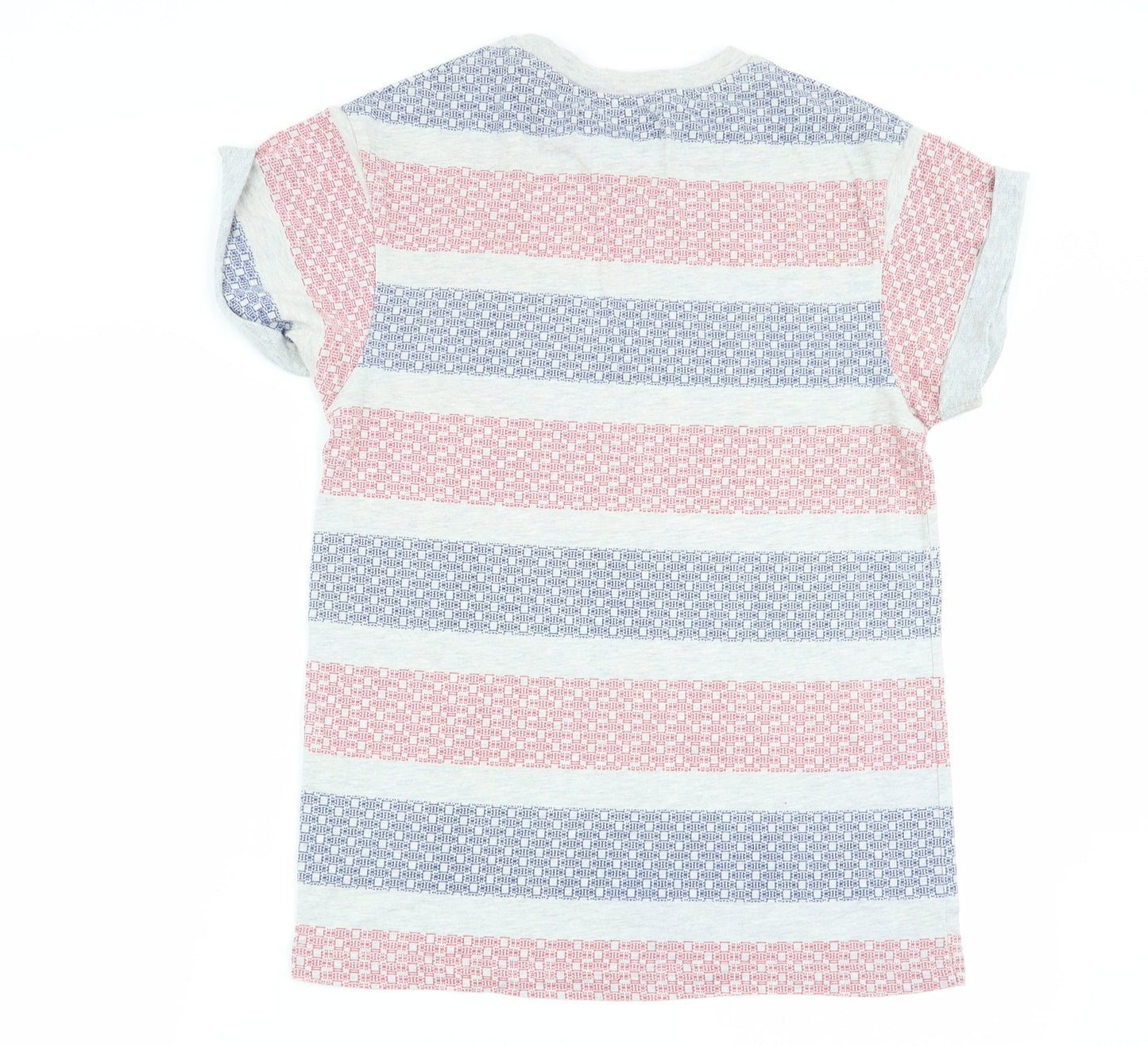 River Island Mens Multicoloured Geometric   T-Shirt Size XS