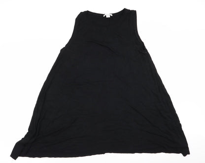 Womens UK Size M Amisu Black Basic Tank