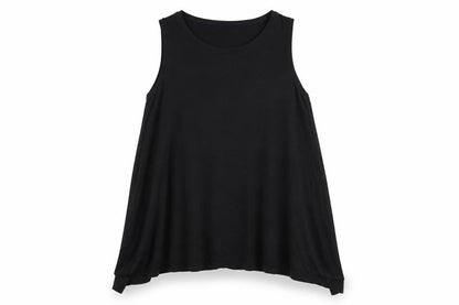 Womens UK Size M Amisu Black Basic Tank