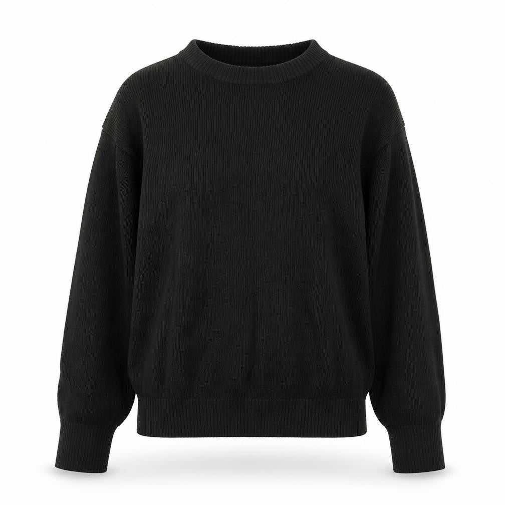 Womens UK Size 8 H&M Black Pullover Jumper