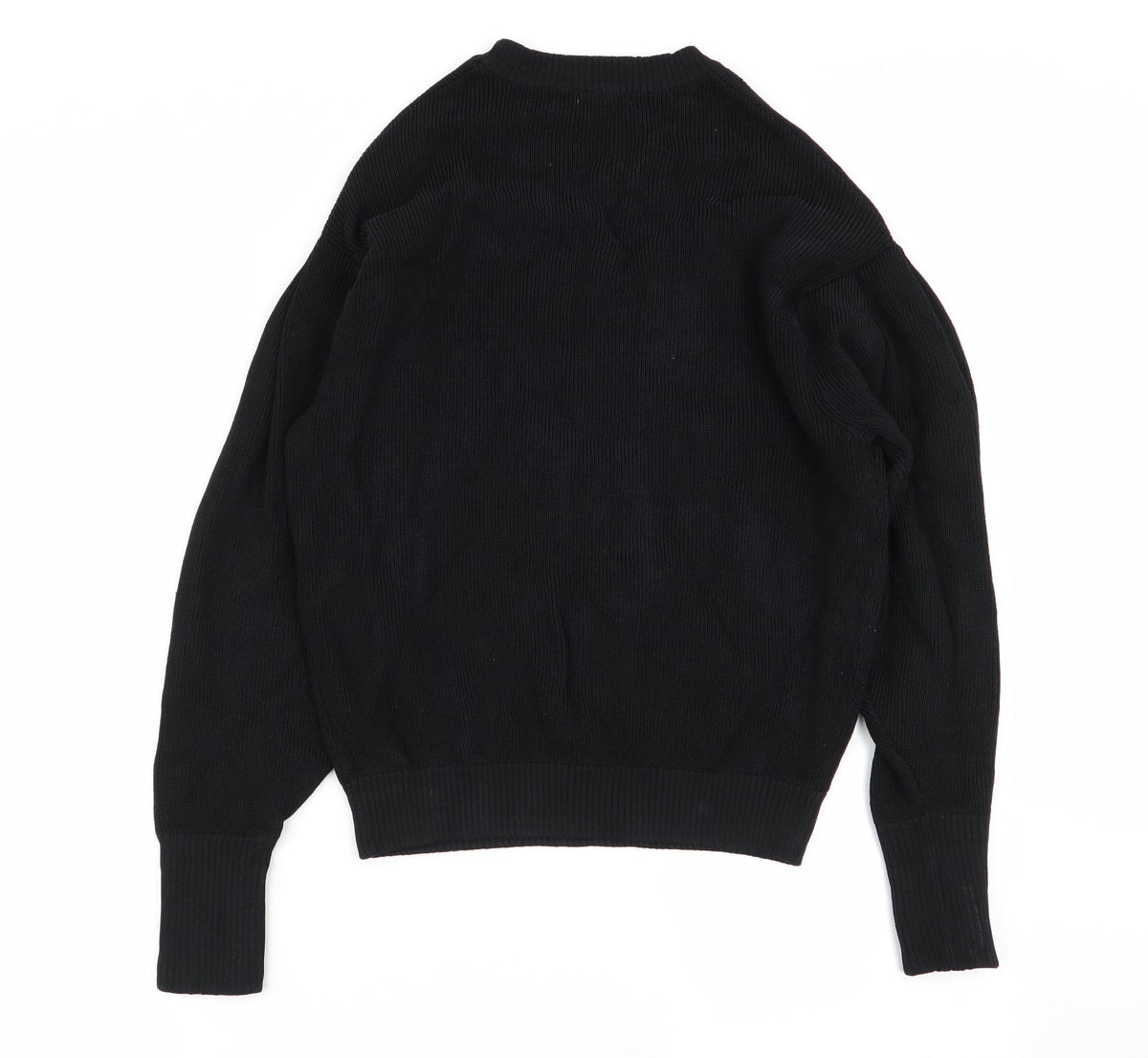 Womens UK Size 8 H&M Black Pullover Jumper