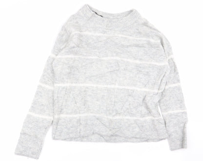 Womens UK Size 6 H&M Grey Pullover Jumper