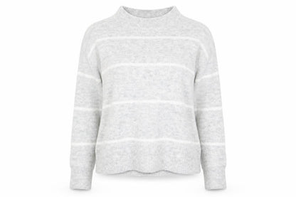 Womens UK Size 6 H&M Grey Pullover Jumper