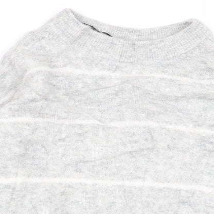 Womens UK Size 6 H&M Grey Pullover Jumper