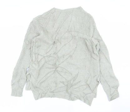 Womens UK Size S Peacocks Green Pullover Jumper
