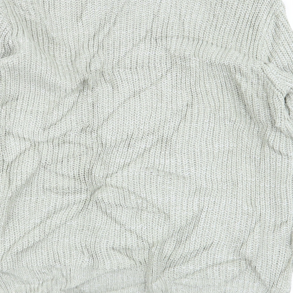 Womens UK Size S Peacocks Green Pullover Jumper