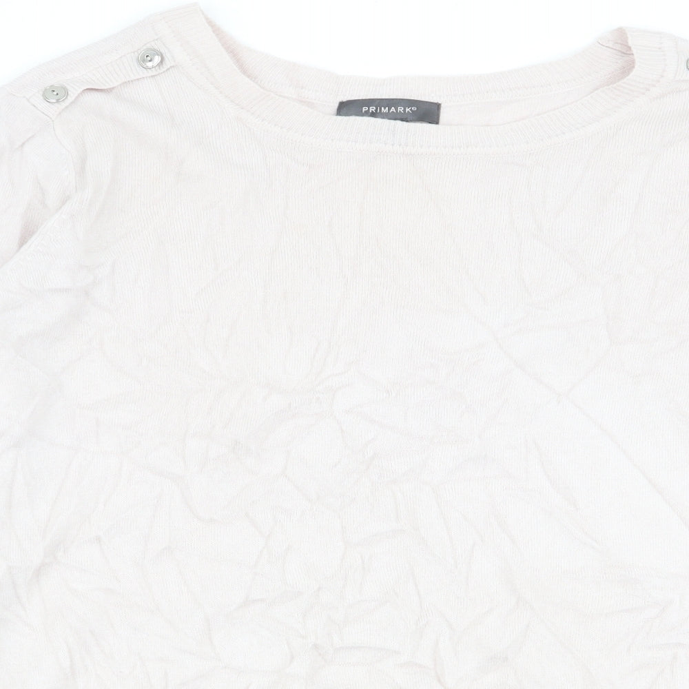 Primark Womens Beige   Pullover Jumper Size 14