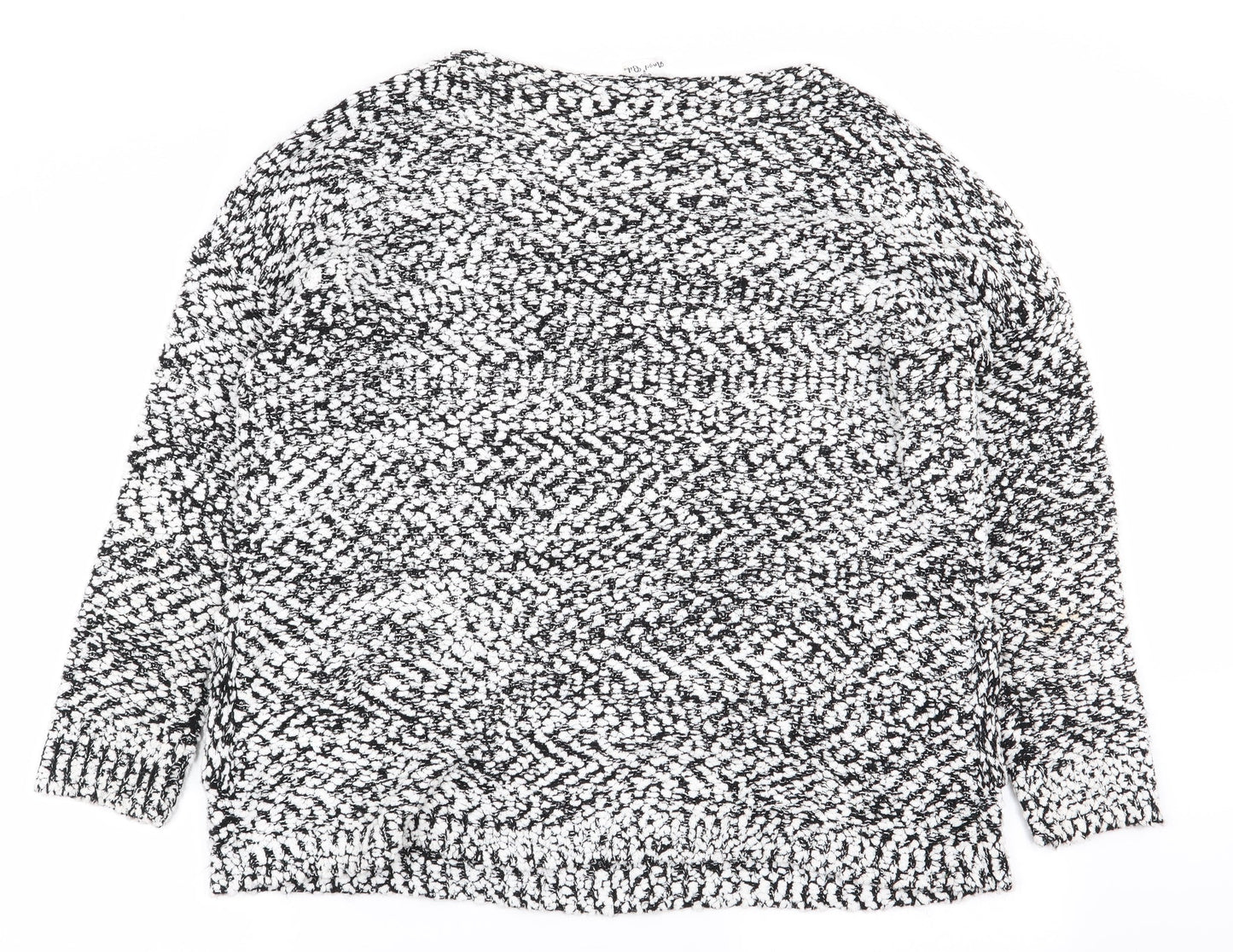 Angel Biba Womens Multicoloured Geometric  Pullover Jumper Size M  - Size M/L