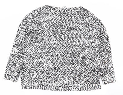 Angel Biba Womens Multicoloured Geometric  Pullover Jumper Size M  - Size M/L