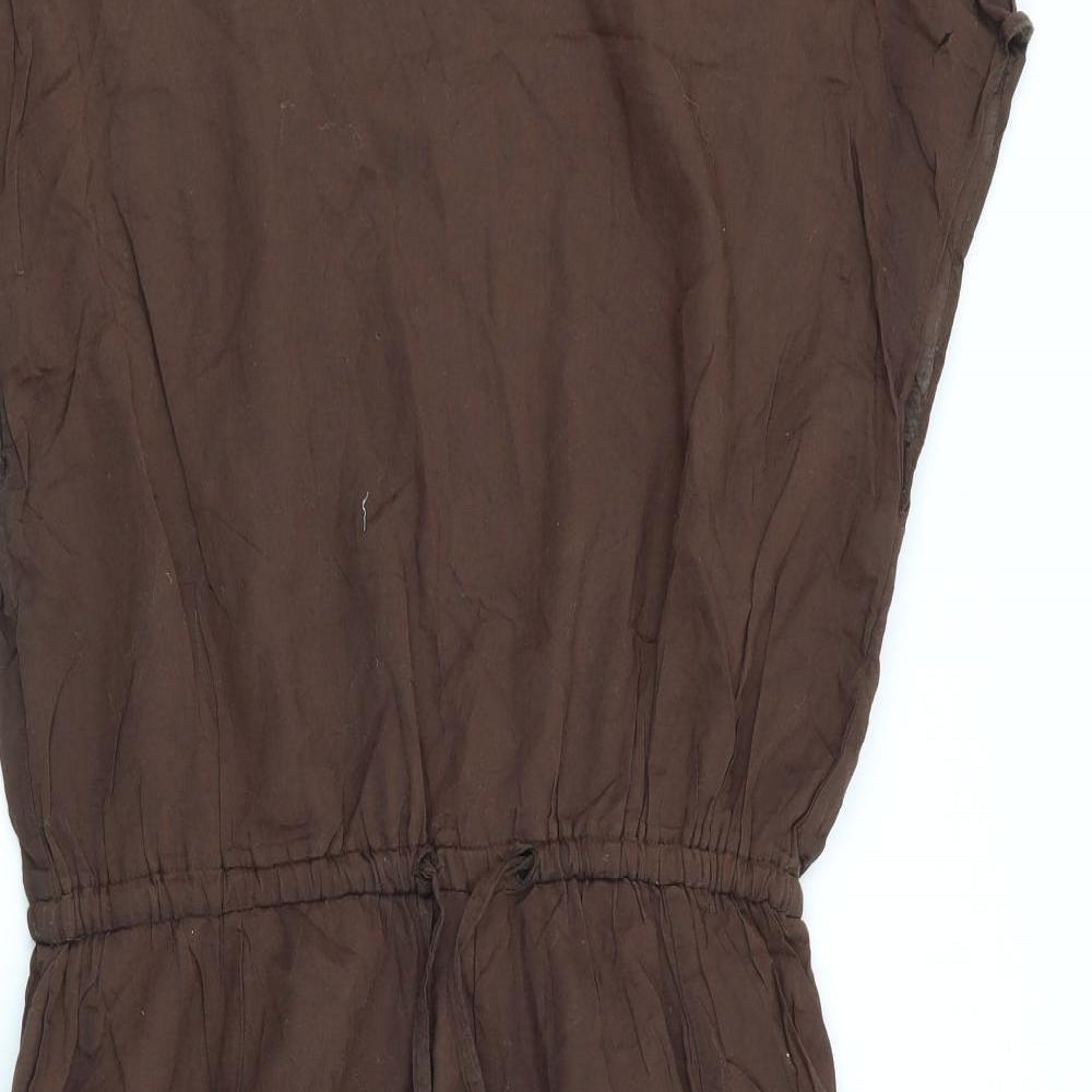 Preworn Womens Brown   Fit & Flare  Size S