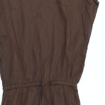 Preworn Womens Brown   Fit & Flare  Size S