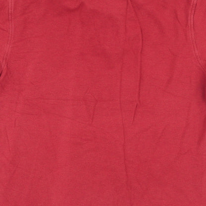 M&S Mens Orange    Polo Size S