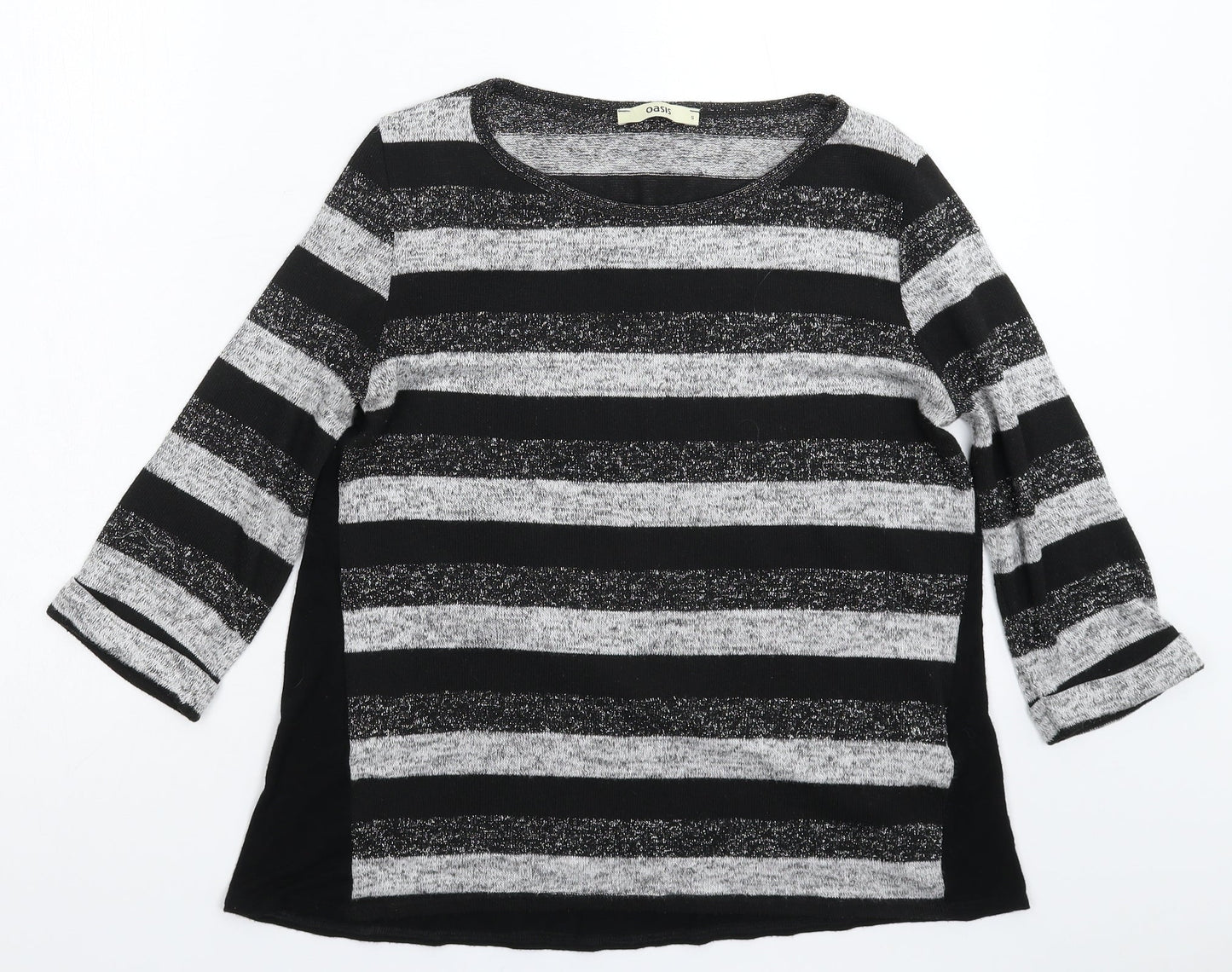 Womens UK Size S Oasis Multicoloured Pullover Jumper