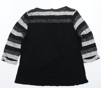 Womens UK Size S Oasis Multicoloured Pullover Jumper