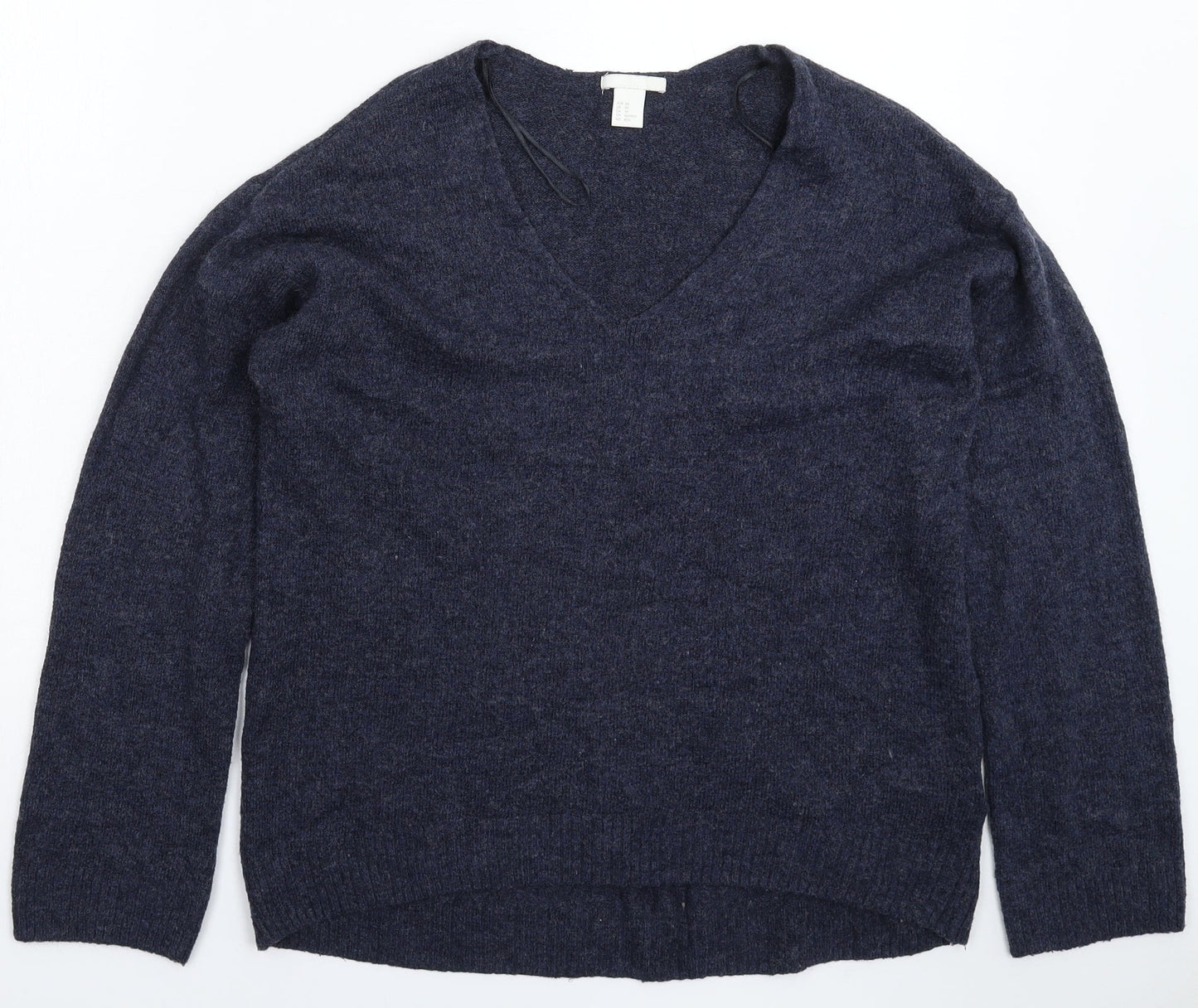 Womens UK Size XS H&M Blue Pullover Jumper