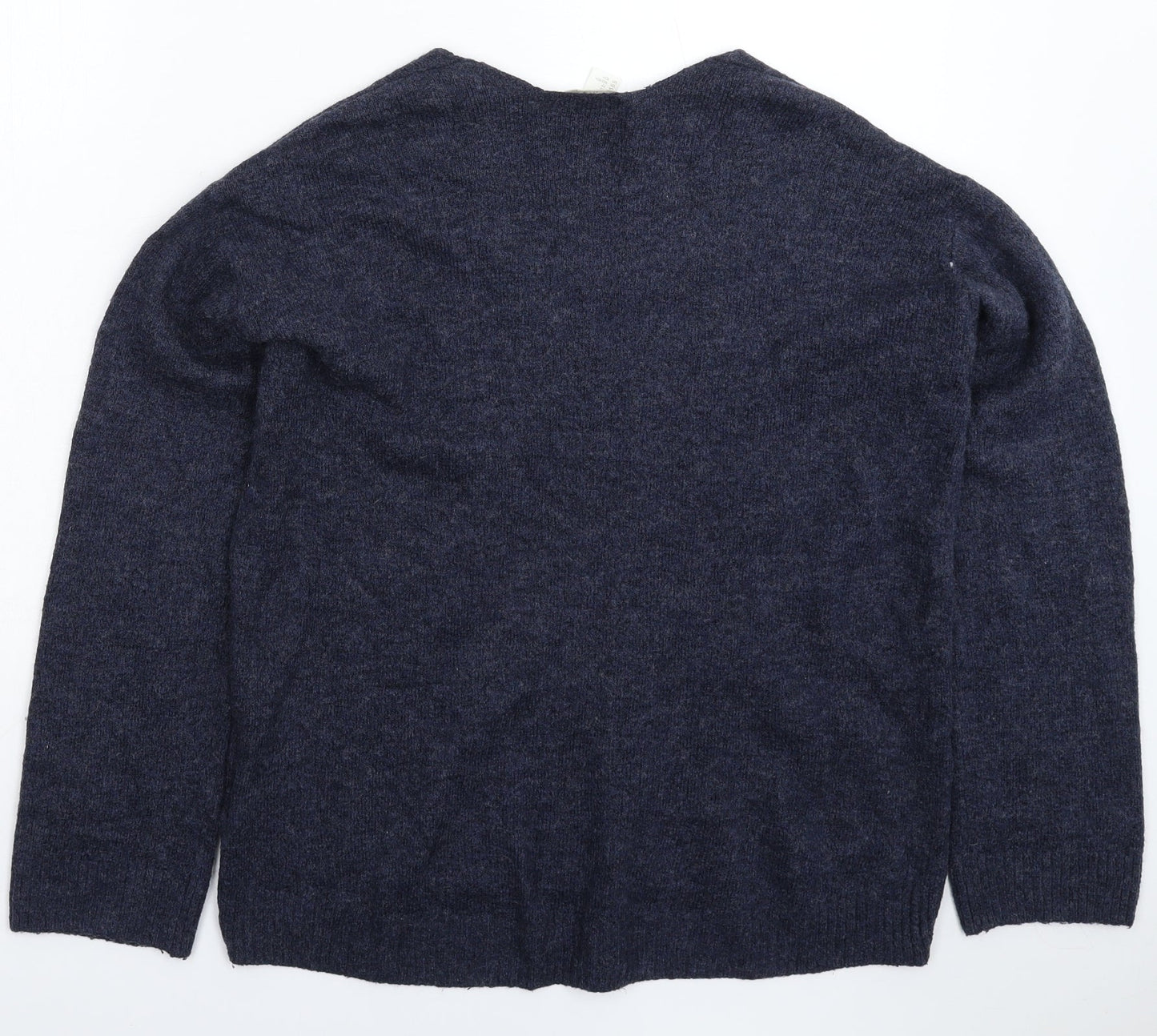 Womens UK Size XS H&M Blue Pullover Jumper