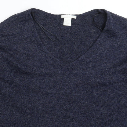 Womens UK Size XS H&M Blue Pullover Jumper