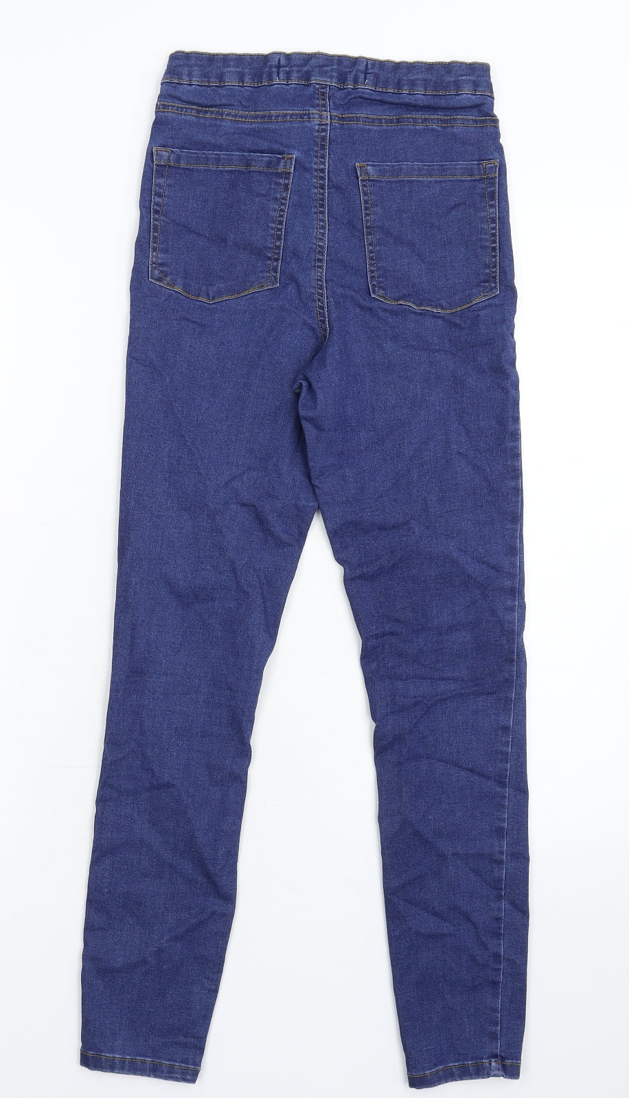 Denim & Co. Womens Blue  Denim Jegging Jeans Size 8 L26 in