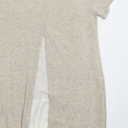 Quiz Womens Grey   Basic T-Shirt Size 8