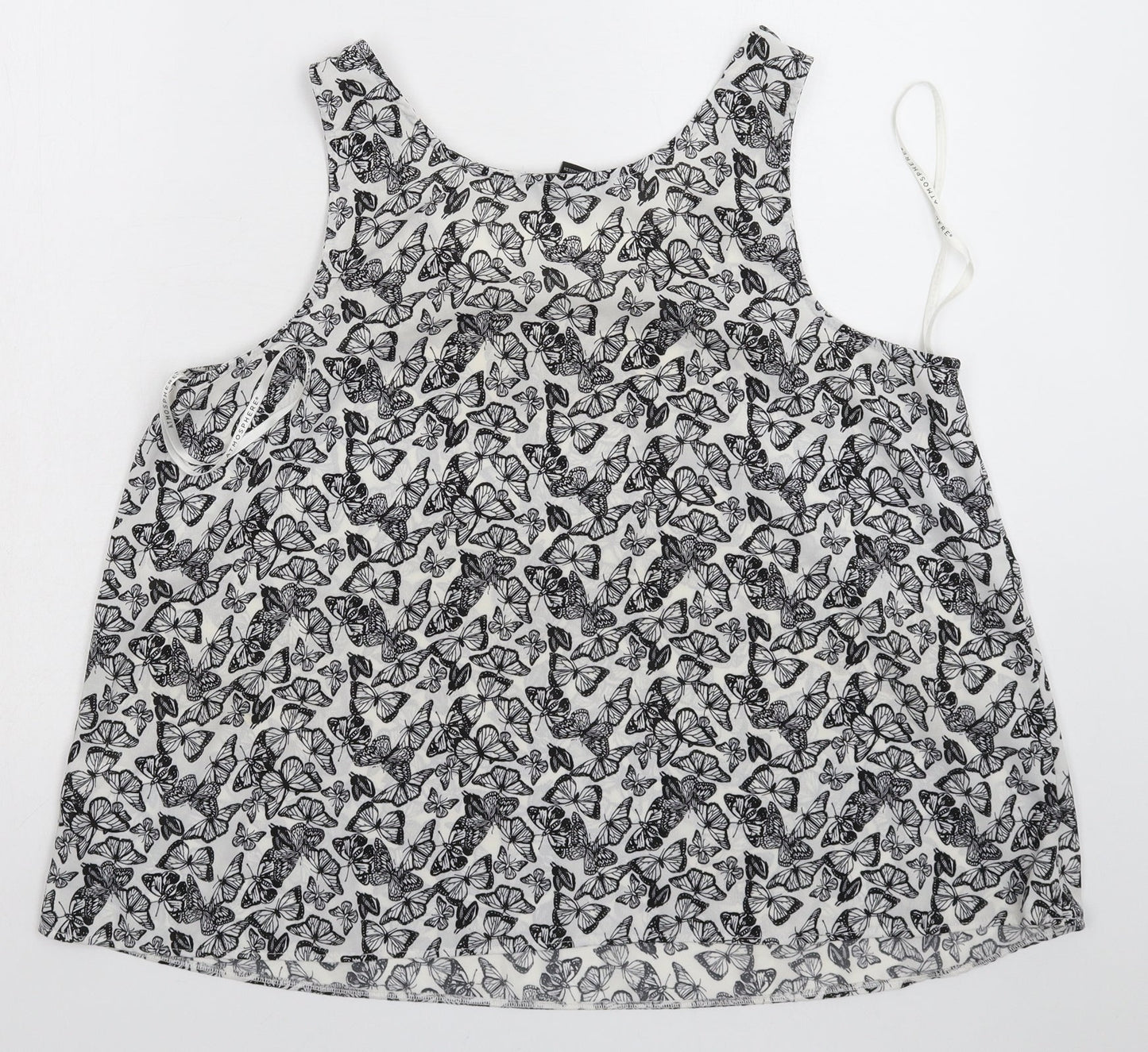 Atmosphere Womens White   Basic Tank Size 16