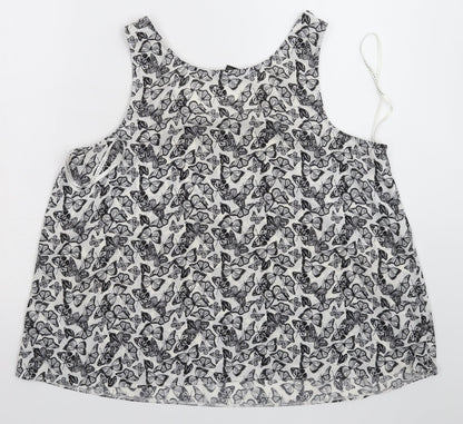 Atmosphere Womens White   Basic Tank Size 16