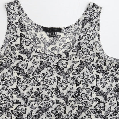 Atmosphere Womens White   Basic Tank Size 16