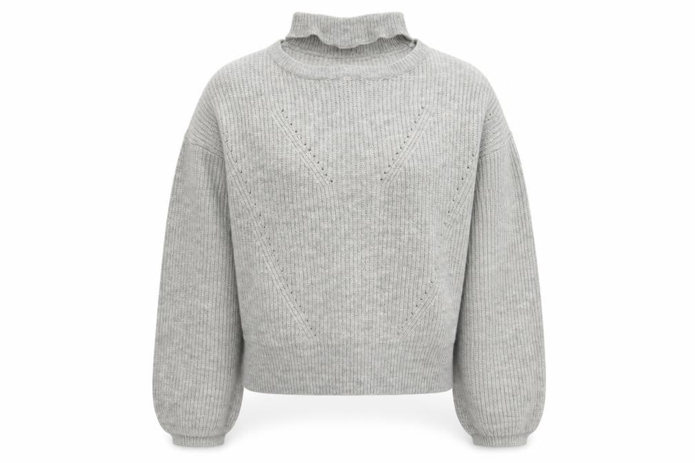 Womens UK Size 12 Primark Grey Pullover Jumper