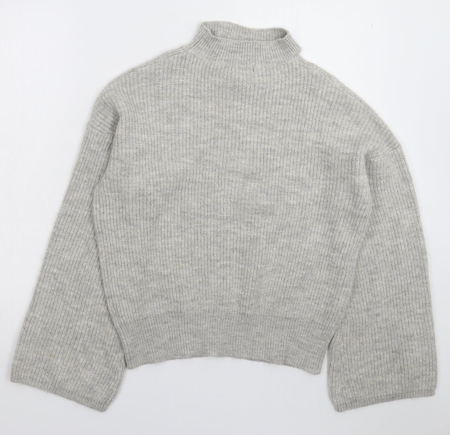 Primark Womens Grey  Knit Pullover Jumper Size 12