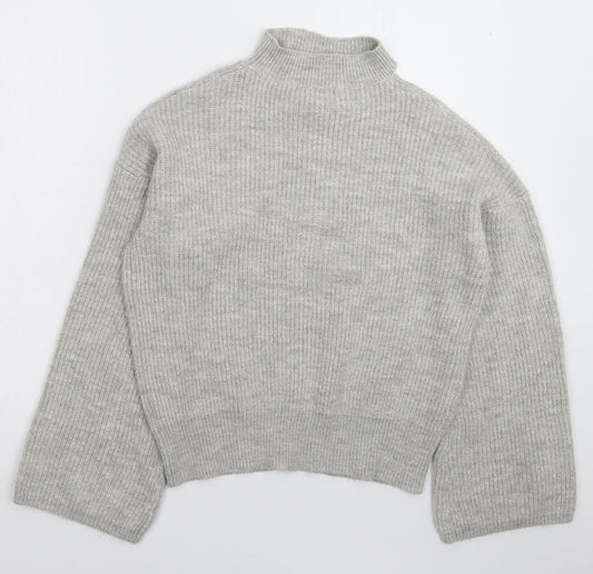 Primark Womens Grey  Knit Pullover Jumper Size 12